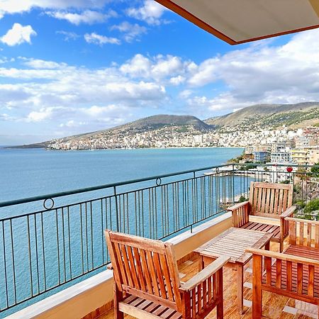 Design Sea View Apartment Sarande Bagian luar foto