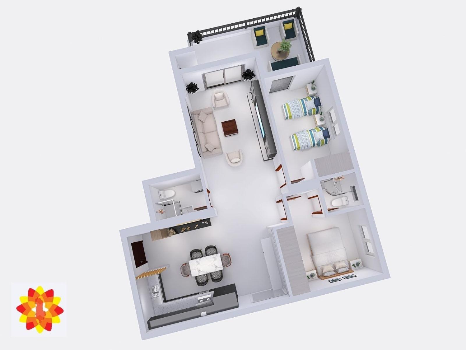 Design Sea View Apartment Sarande Bagian luar foto