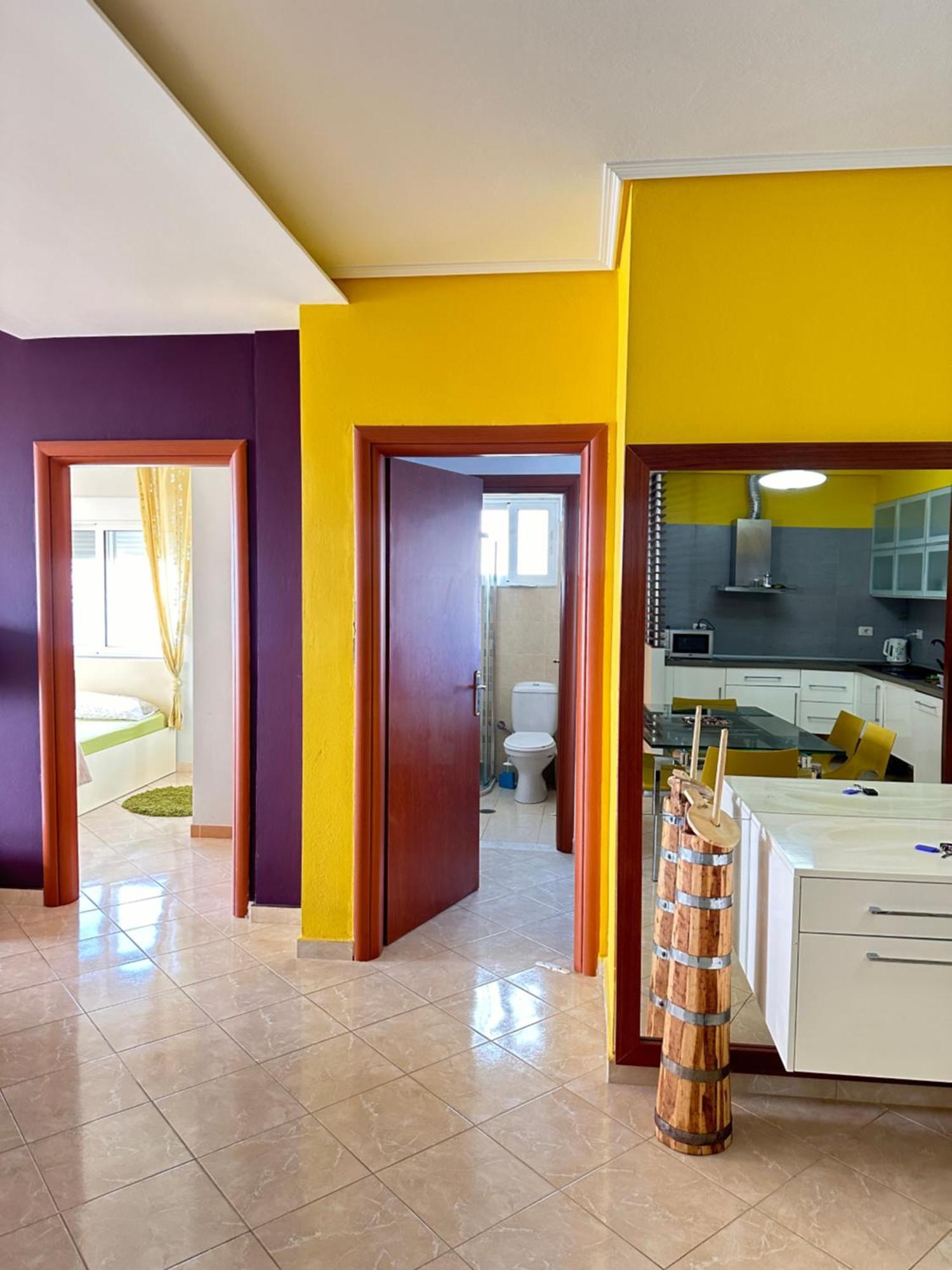 Design Sea View Apartment Sarande Bagian luar foto