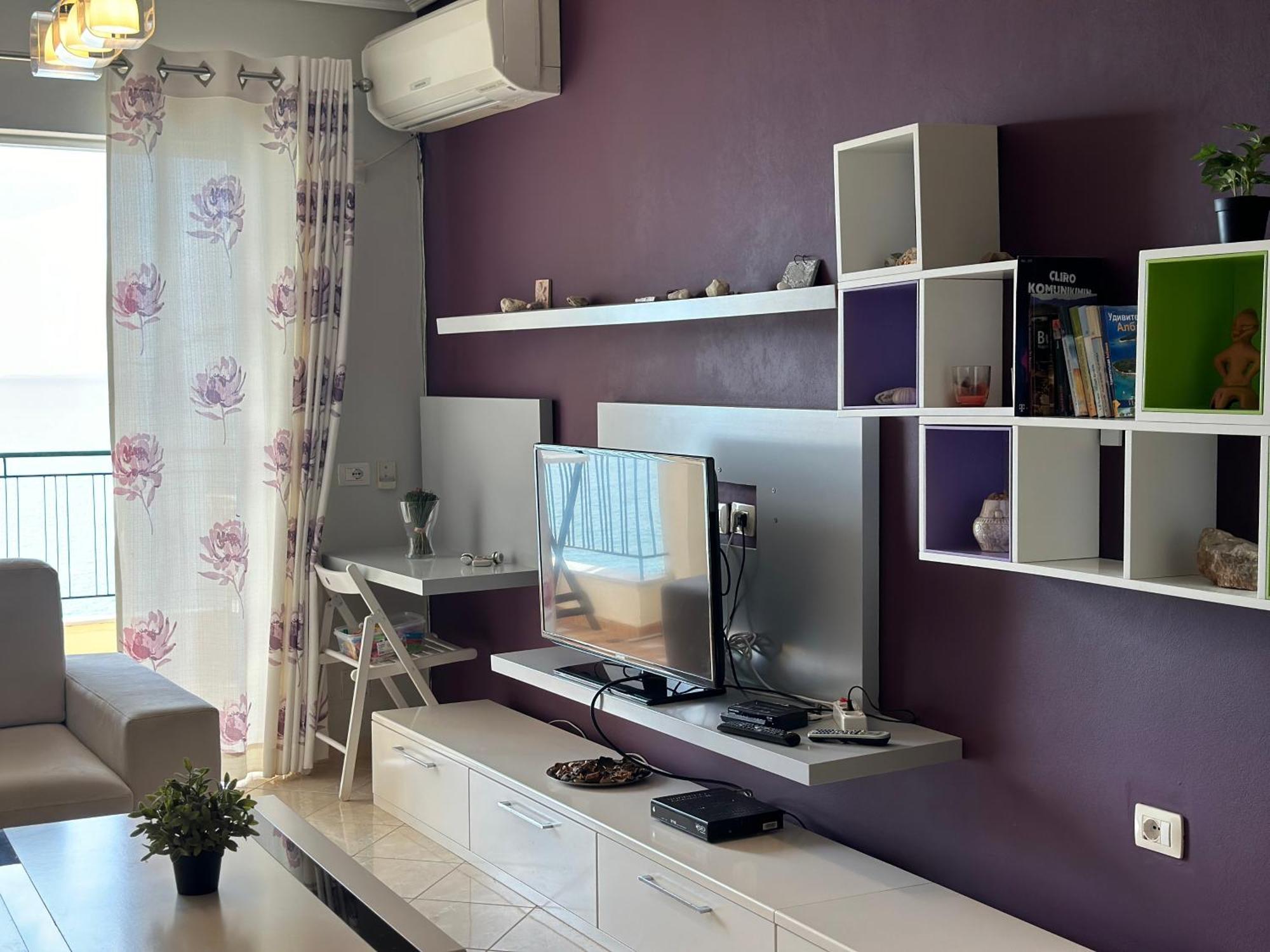 Design Sea View Apartment Sarande Bagian luar foto