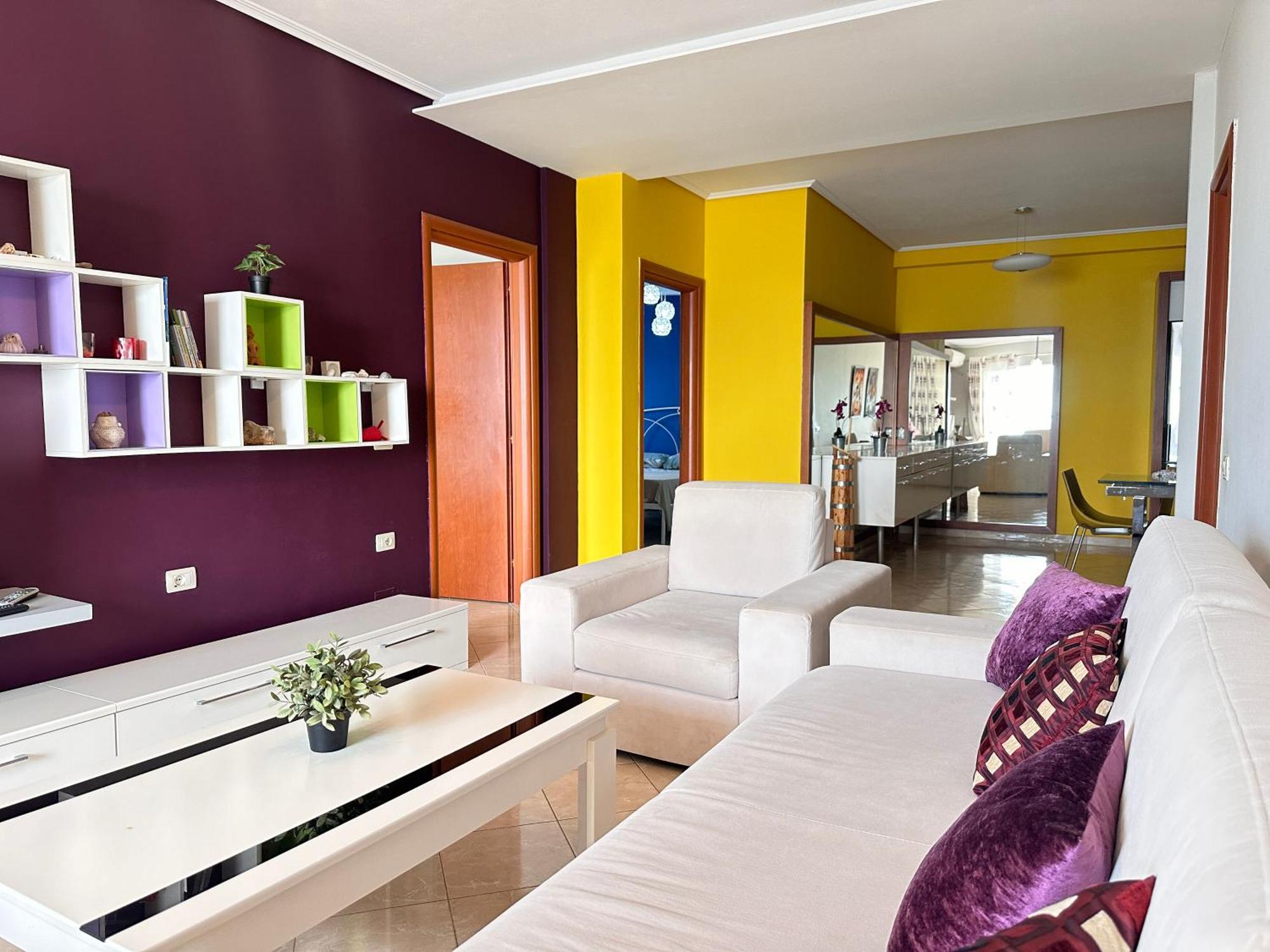 Design Sea View Apartment Sarande Bagian luar foto